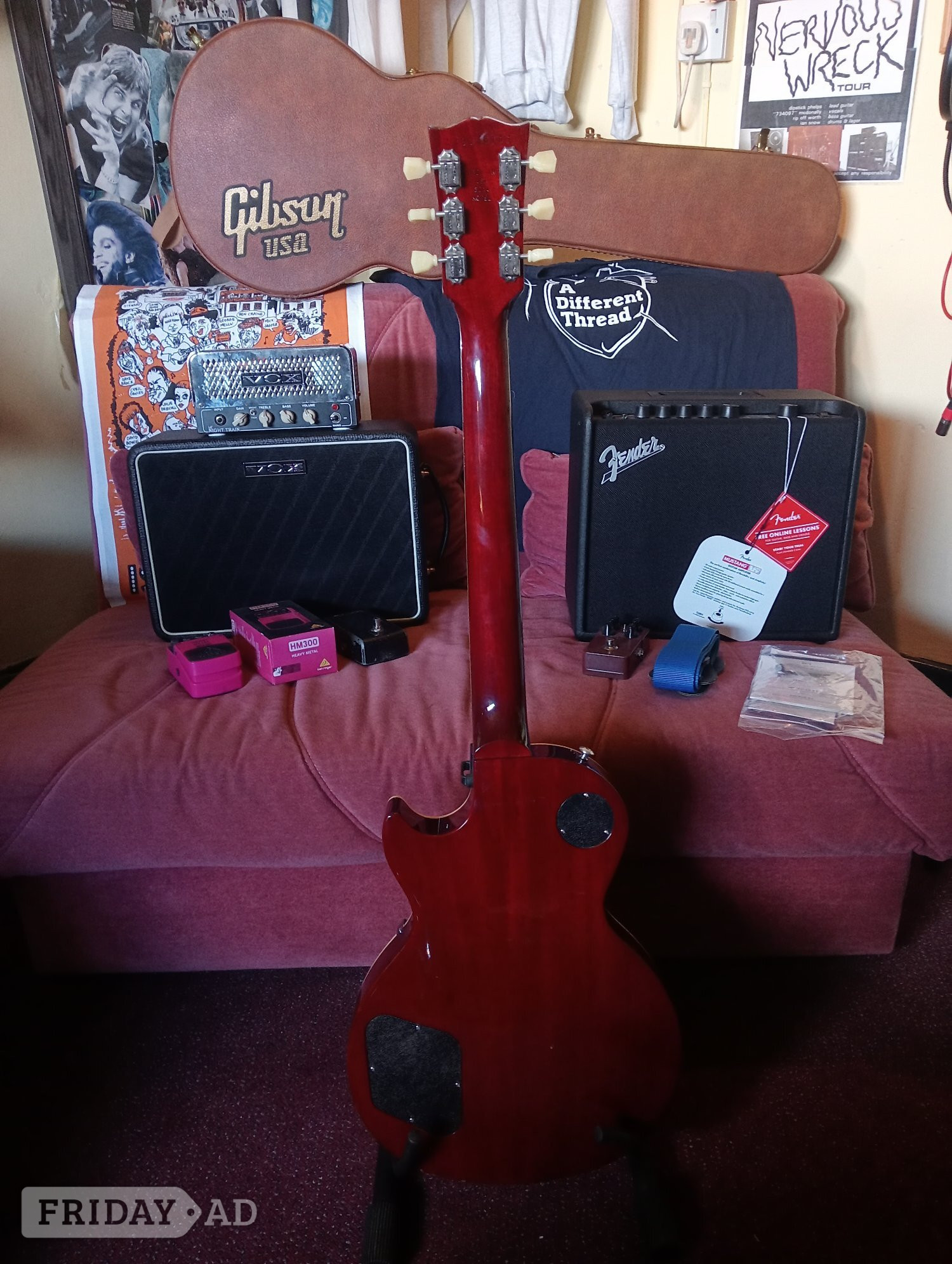 gibson les paul and amp package