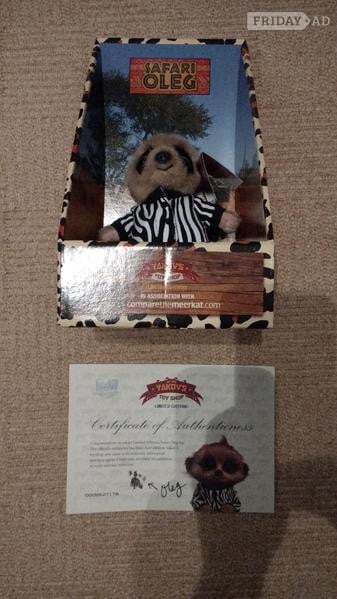 Safari Oleg - Special Edition Meerkat Toy – Brand New In Box