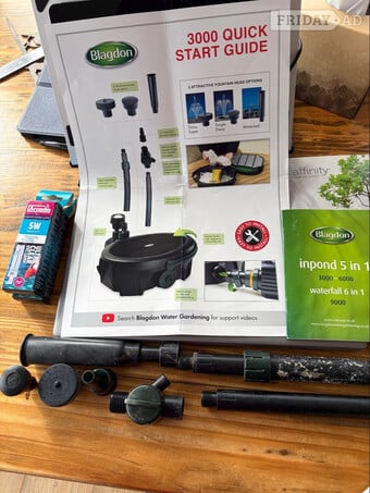 FREE to Collector - Blagdon infinity Pond Pump and Filter 