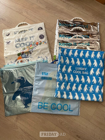 Keep it cool insulated freezer bags x 10 great condition