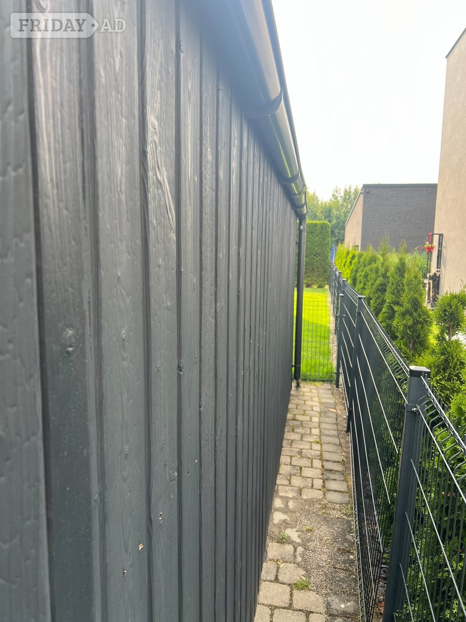 Peterborough Premium Charred Timber Garden Shed