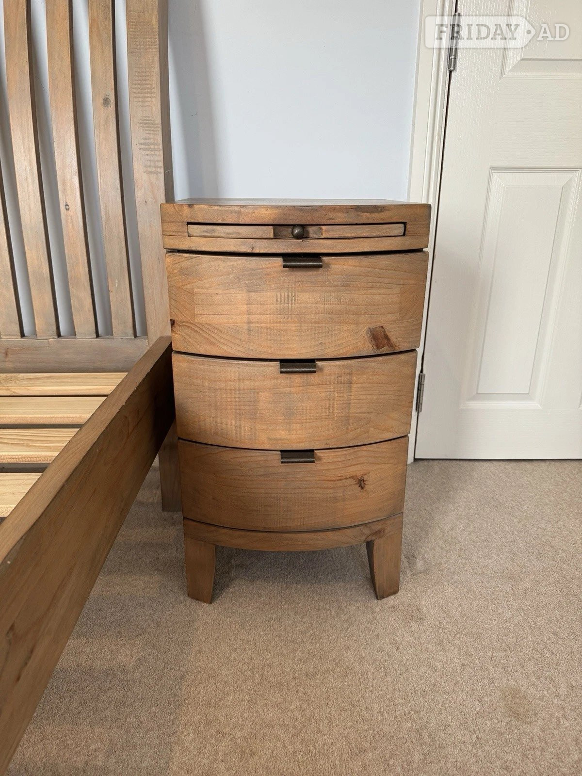 'BARKER & STONEHOUSE Solid Oak Bedroom Furniture (King Size Bed)
