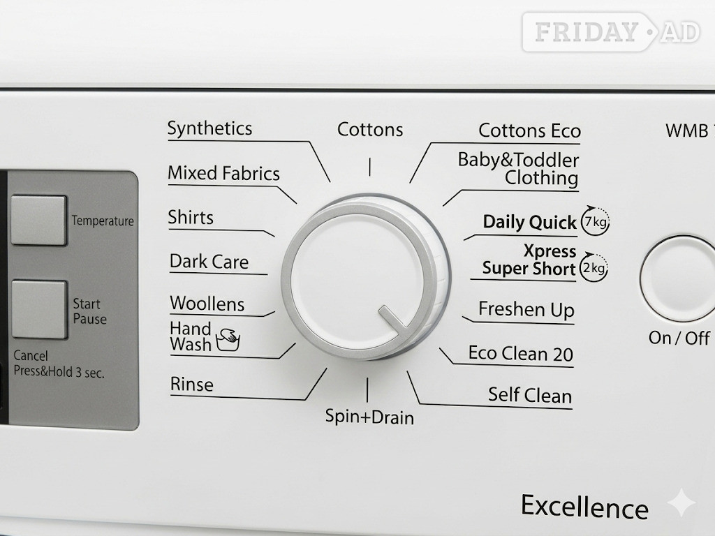 Beko excellence washing machine - Outstanding cleaning power - Home Appliances