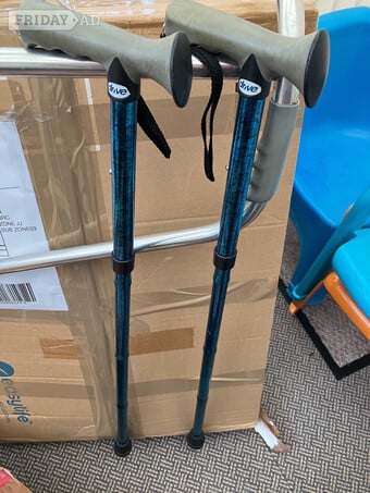 Walking sticks x 2