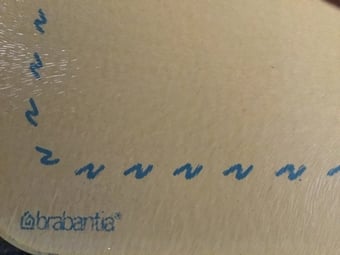 Barabantia Glass worktop saver/chopping board