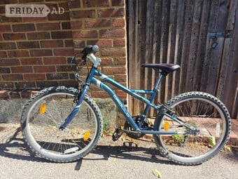 Kids Blue Apollo Mountain Bike