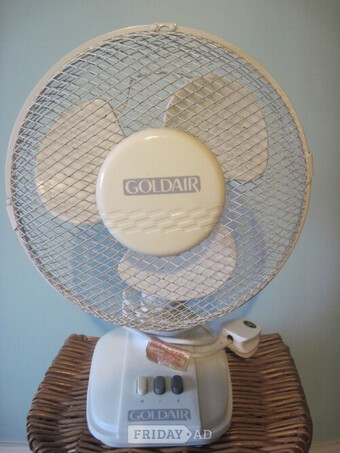 Desk Fan: Goldair 9inch