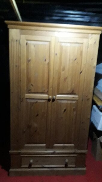 Large double wardrobe