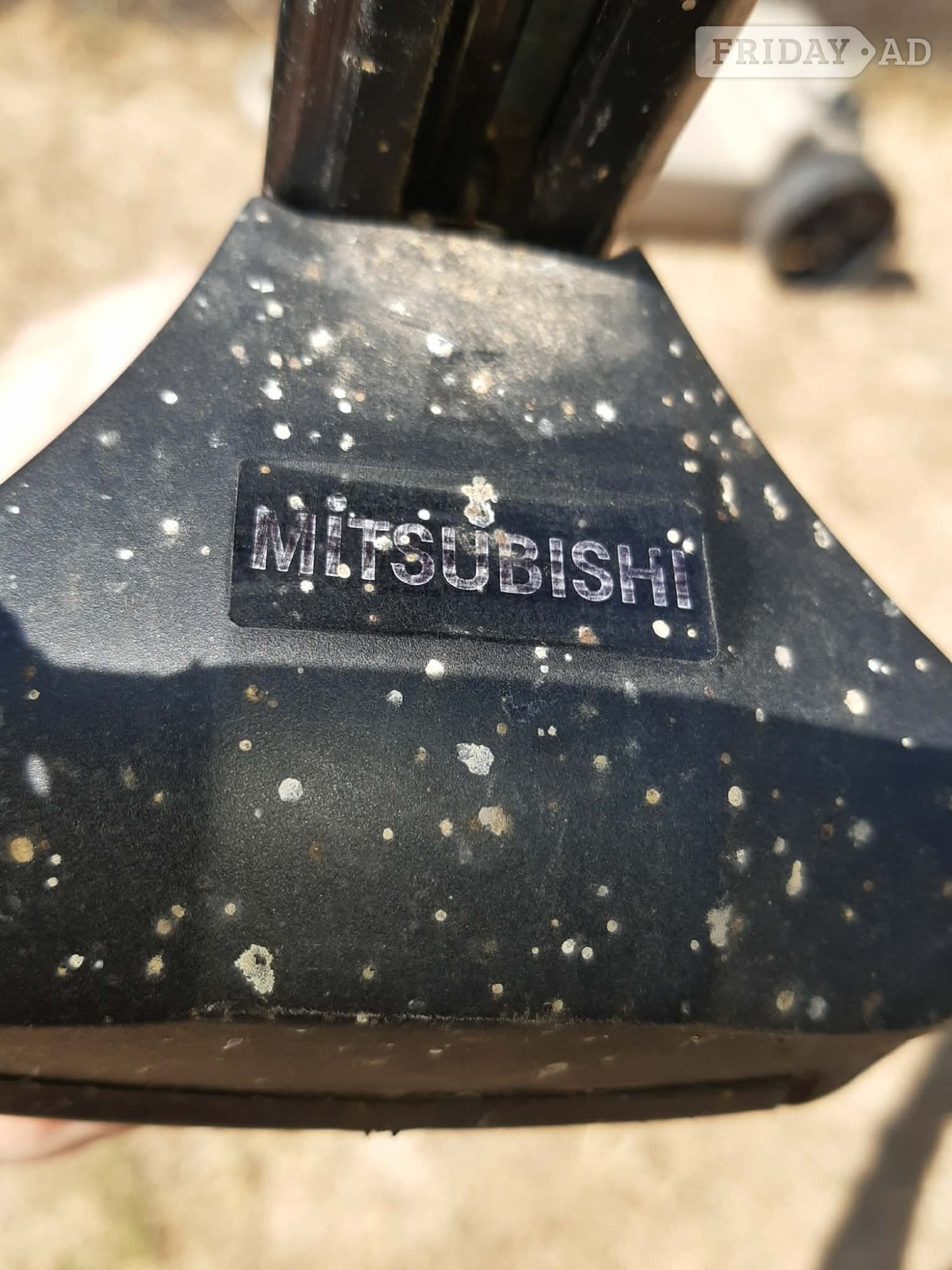 MITSUBISHI BRAND CAR ROOF RAILS 120 CM LENGTH.  WITH 2 KEYS in Bexhill-On-Sea