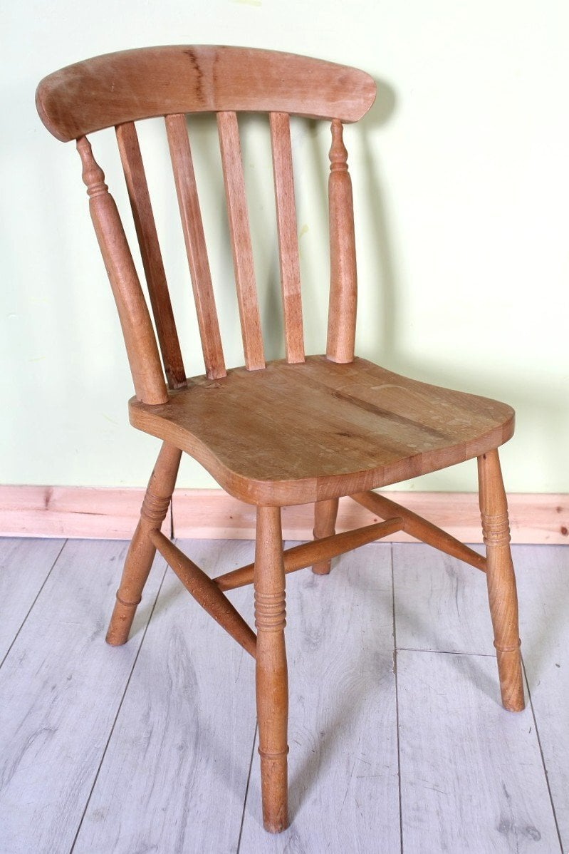 UK Delivery - 4 Very Rustic Old Solid Beech Farmhouse Table