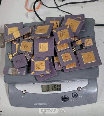 Intel Pentium Pro Ceramic CPU Processor Available