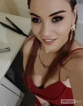 Abby, your sexy party girl, ready to pleasure you 
