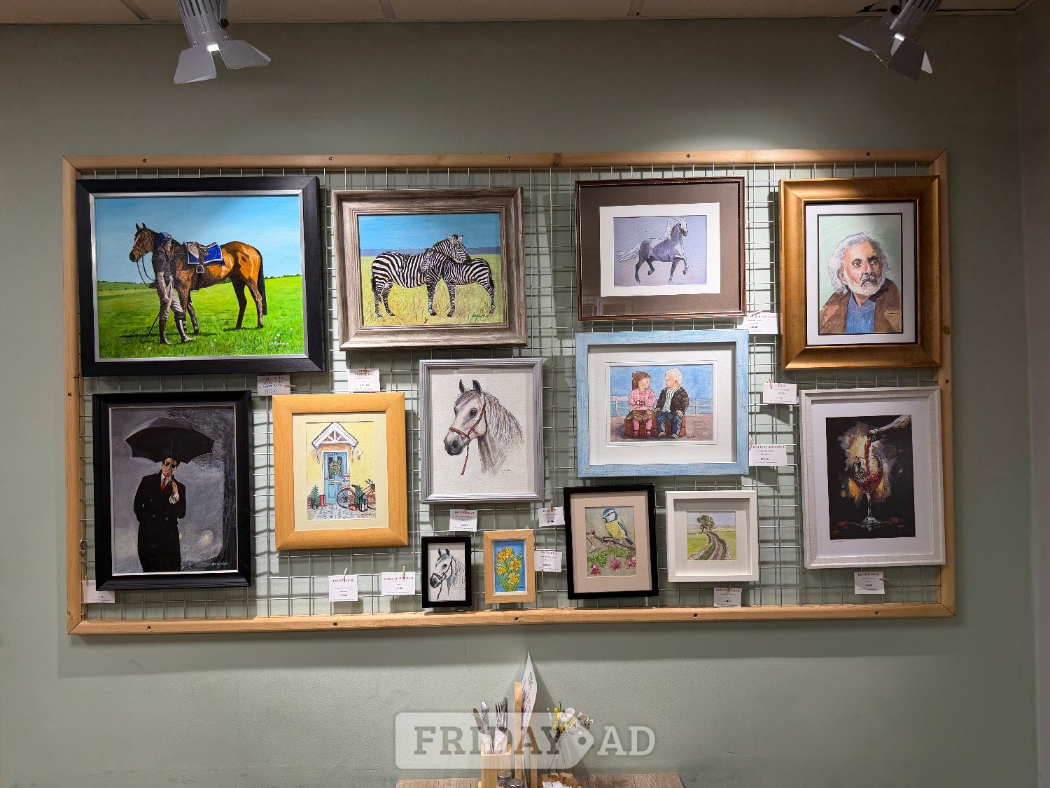 Art exhibition and sale Princess Theatre Burnham on Sea August  - Home Decor