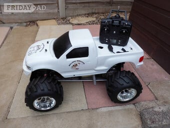 fg modellsport petrol monster truck!