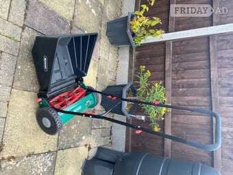 Qualcast push along mower