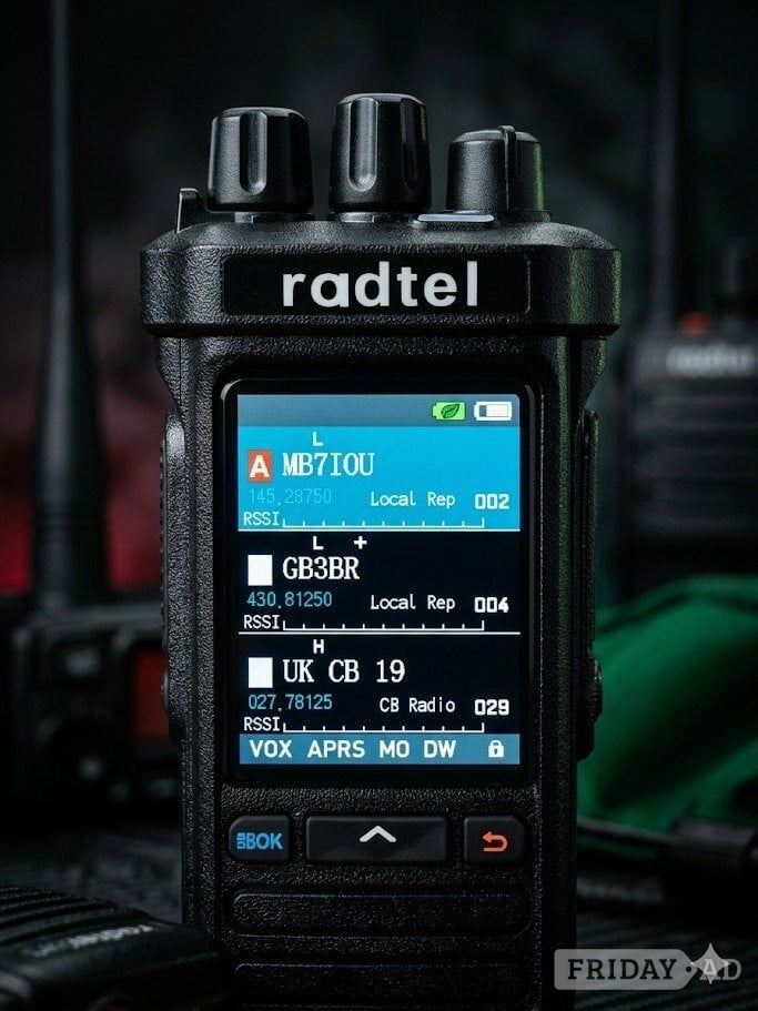Radtel RT-950 PRO a highly versatile, feature-packed multi-band  in Steyning