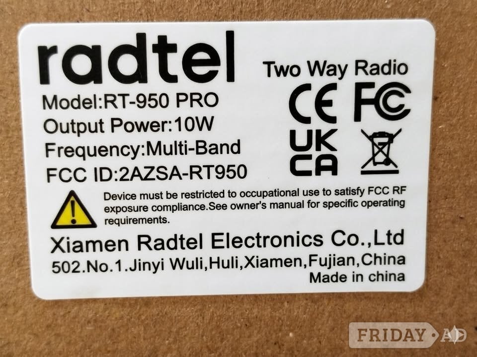 Radtel RT-950 PRO a highly versatile, feature-packed multi-band  - Hobbies & Leisure