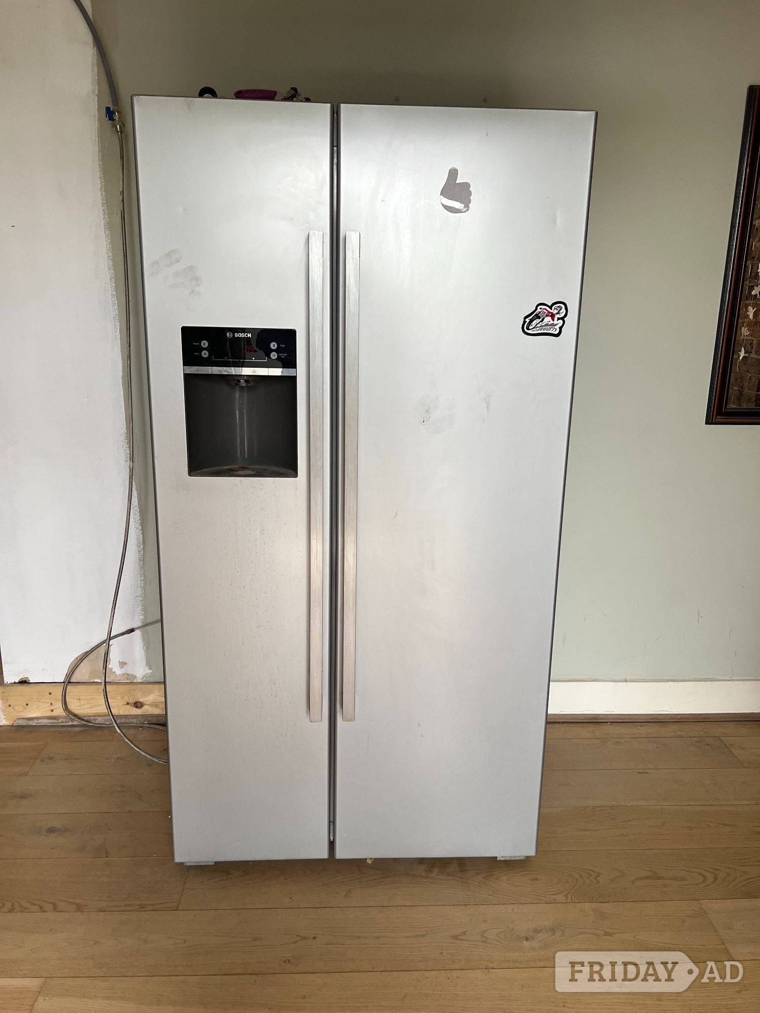 Bosch Fridge freezer with chilled water and Ice m/c in Hassocks