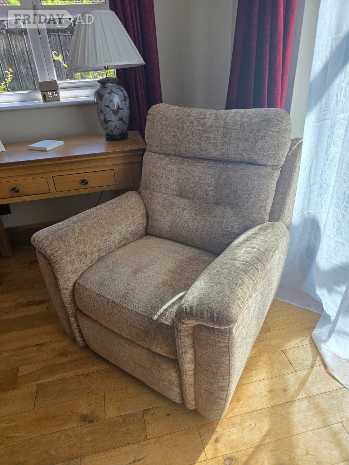 Comfortable Recliner Armchair - Furniture in Pulborough