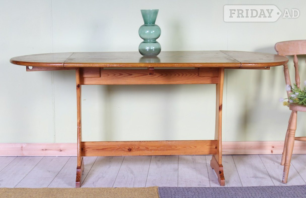 Delivery Options - Old Pine Drop Leaf Table Sturdy in Hailsham