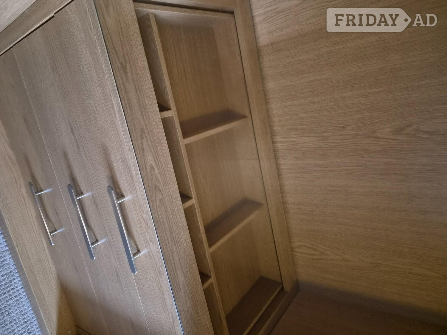 Ikea wardrobes with hanging rails draw spce and a glass top  - Furniture