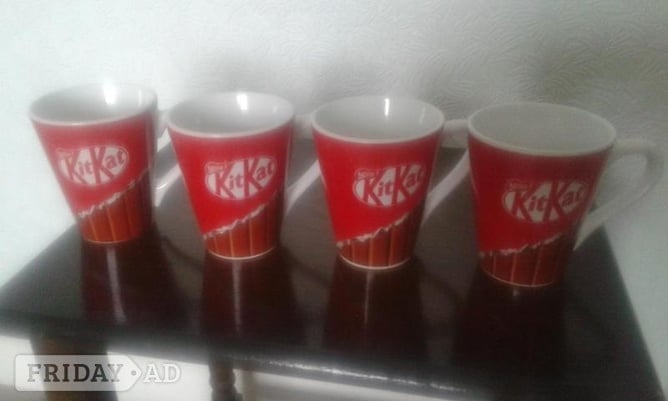 4 KIT KAT MUGS in Maidstone