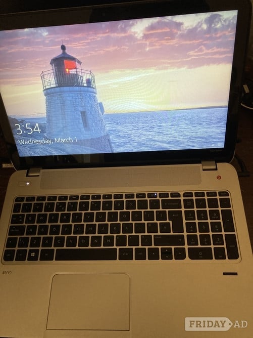 HP ENVY Touch Screen Laptop in Eastbourne