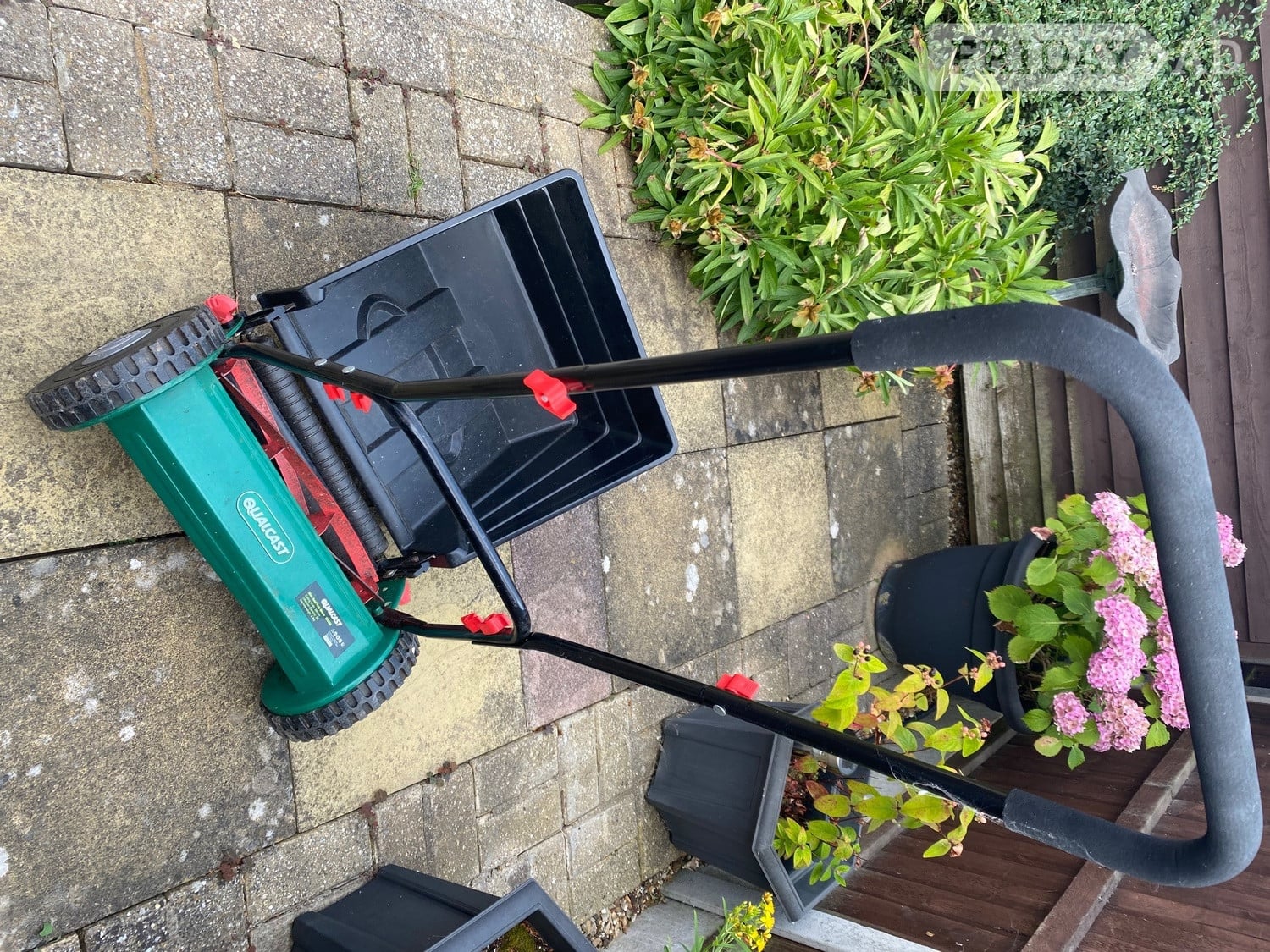 Qualcast push along mower