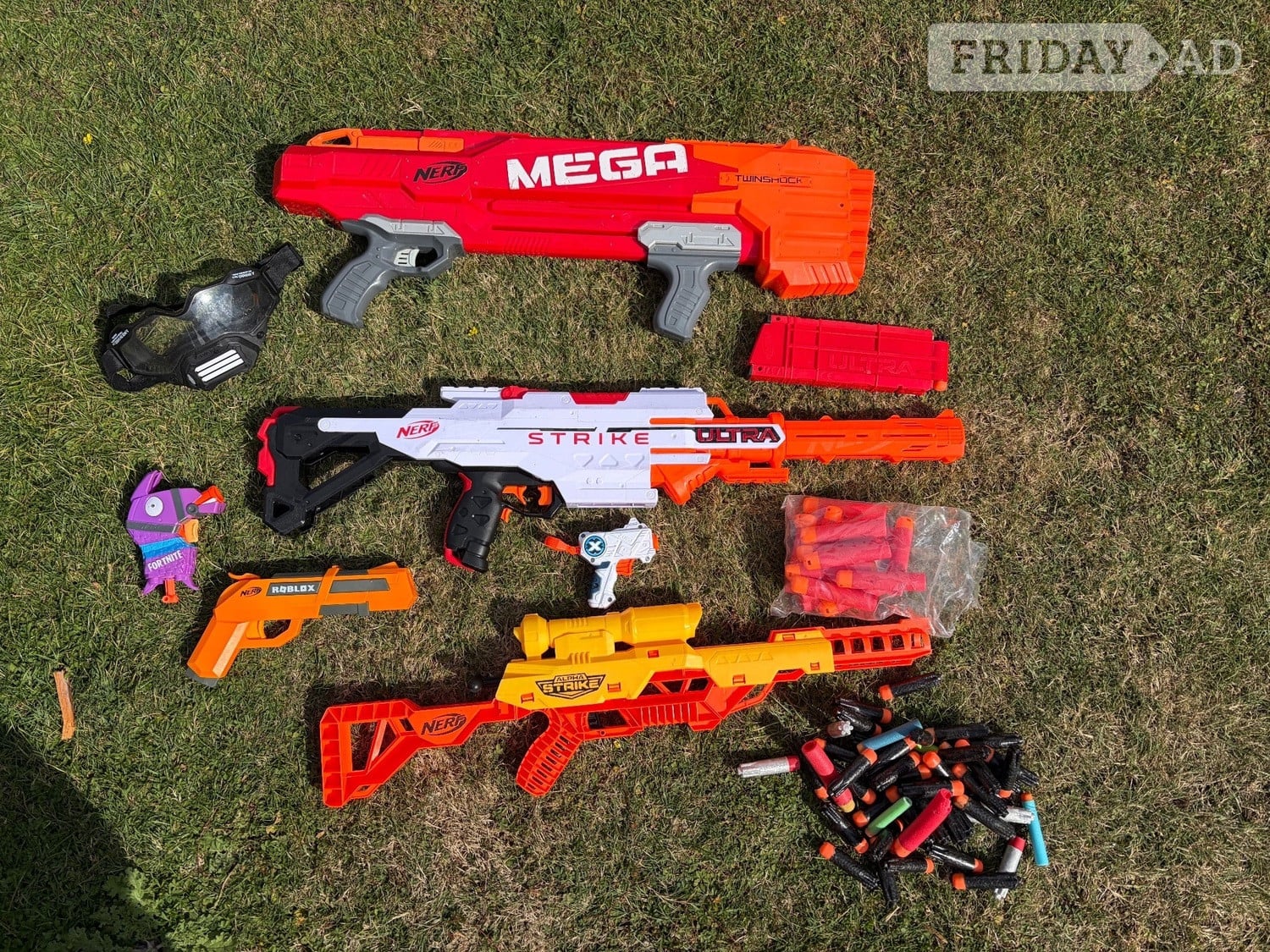 Nerf gun collection for sale in Crawley