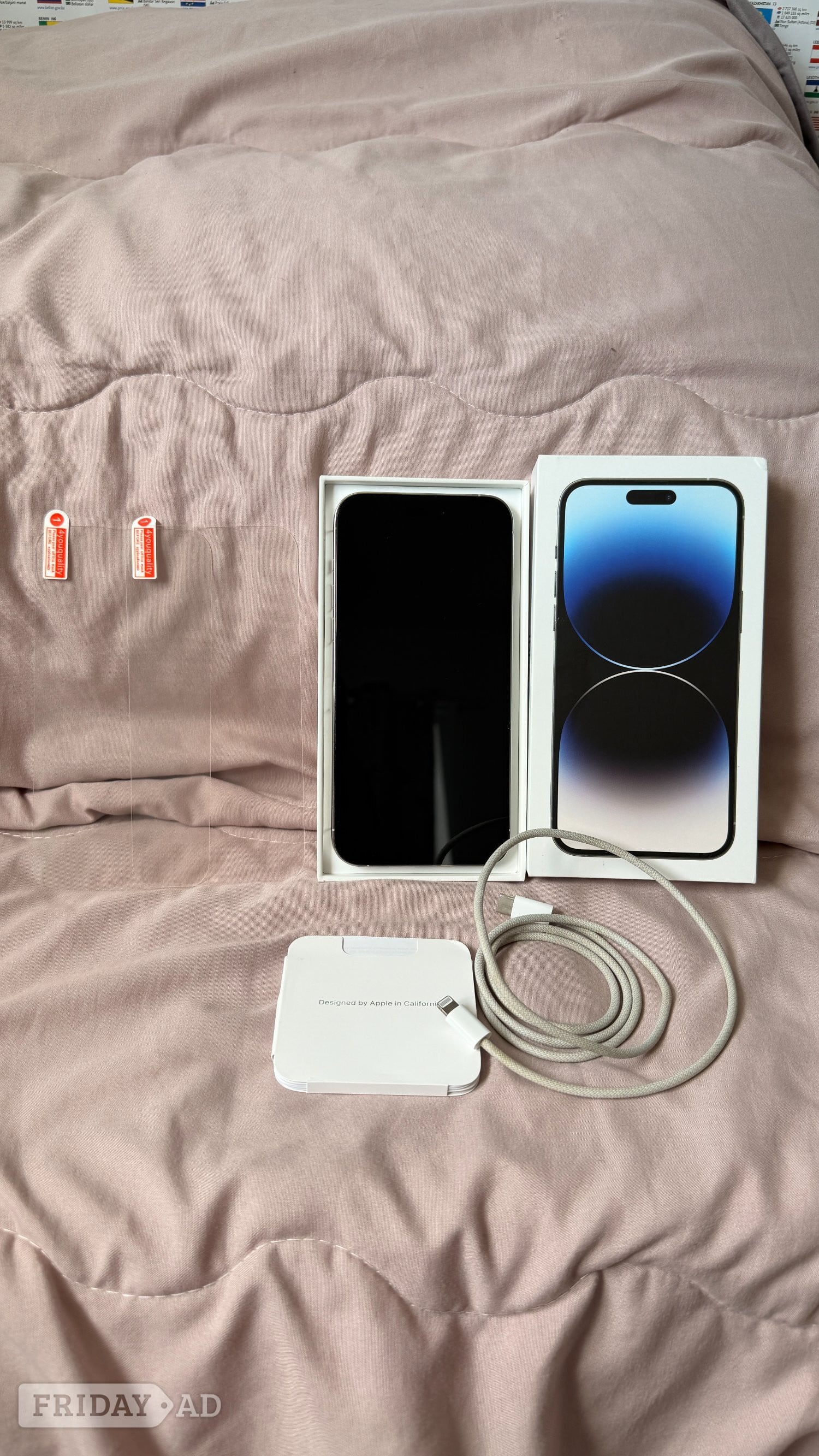 Apple iPhone 14 Pro Max 128GB Silver White Excellent Condition