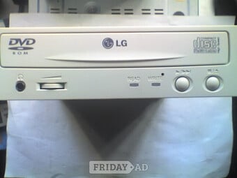 LG Model GCC-4120B CD-RW / DVDROM IDE Internal 5 1/4" Disk Drive - WORKING