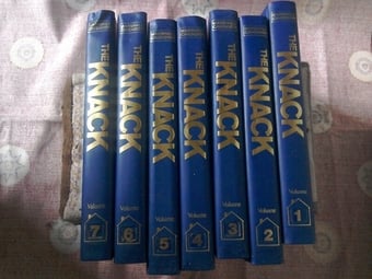 The Knack, Marshall Cavendish, Complete Works, DIY manuals. From the 1980's.