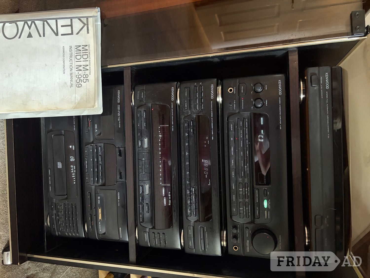 Kenwood M-85 Midi Compact Audio System - Tv, Audio & Cameras in St. Albans