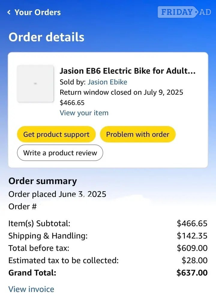 London Jasion EB6 electric bike 