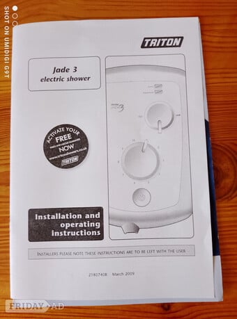  Triton Electric shower 