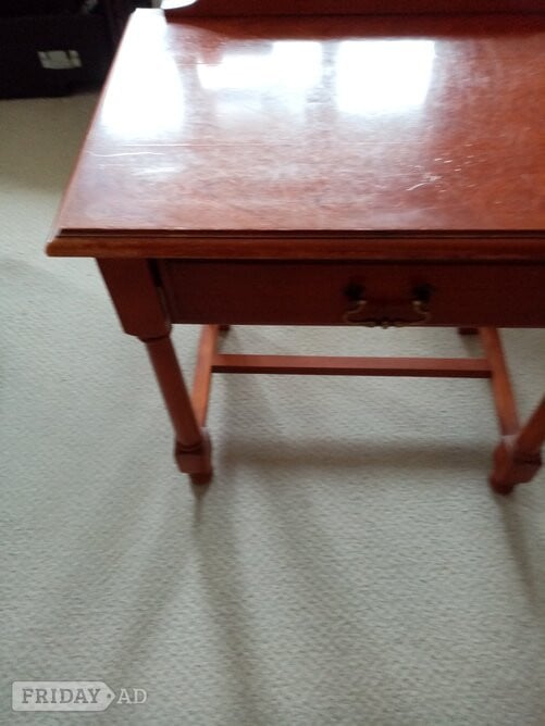 Mahogany Bedside Table