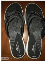 Size 8 Clark’s sandals in Bexhill-On-Sea