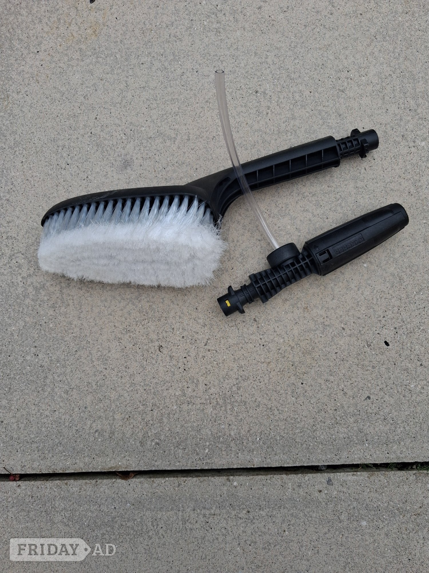 Karcher Washbrush and Snow Jet for K2 - K7 pressure washer