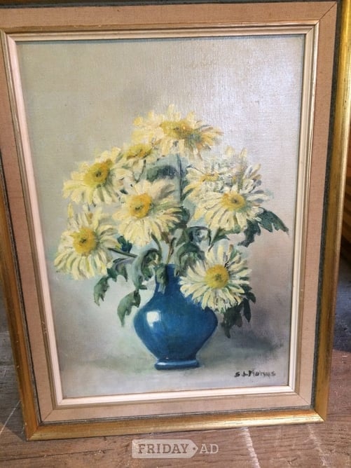  OIL ON CANVASS PAINTINGS  X 3 EACH £395