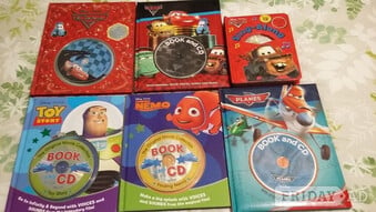 Disney Pixar CD book bundle