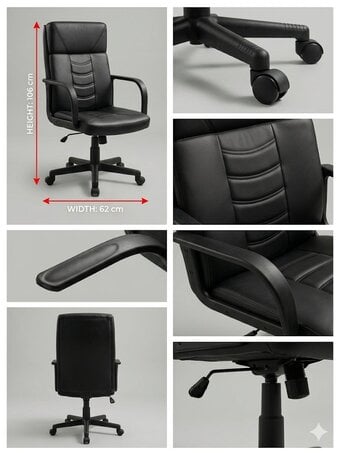 PREMIUM ERGONOMIC EXECUTIVE CHAIR - fully adjusted