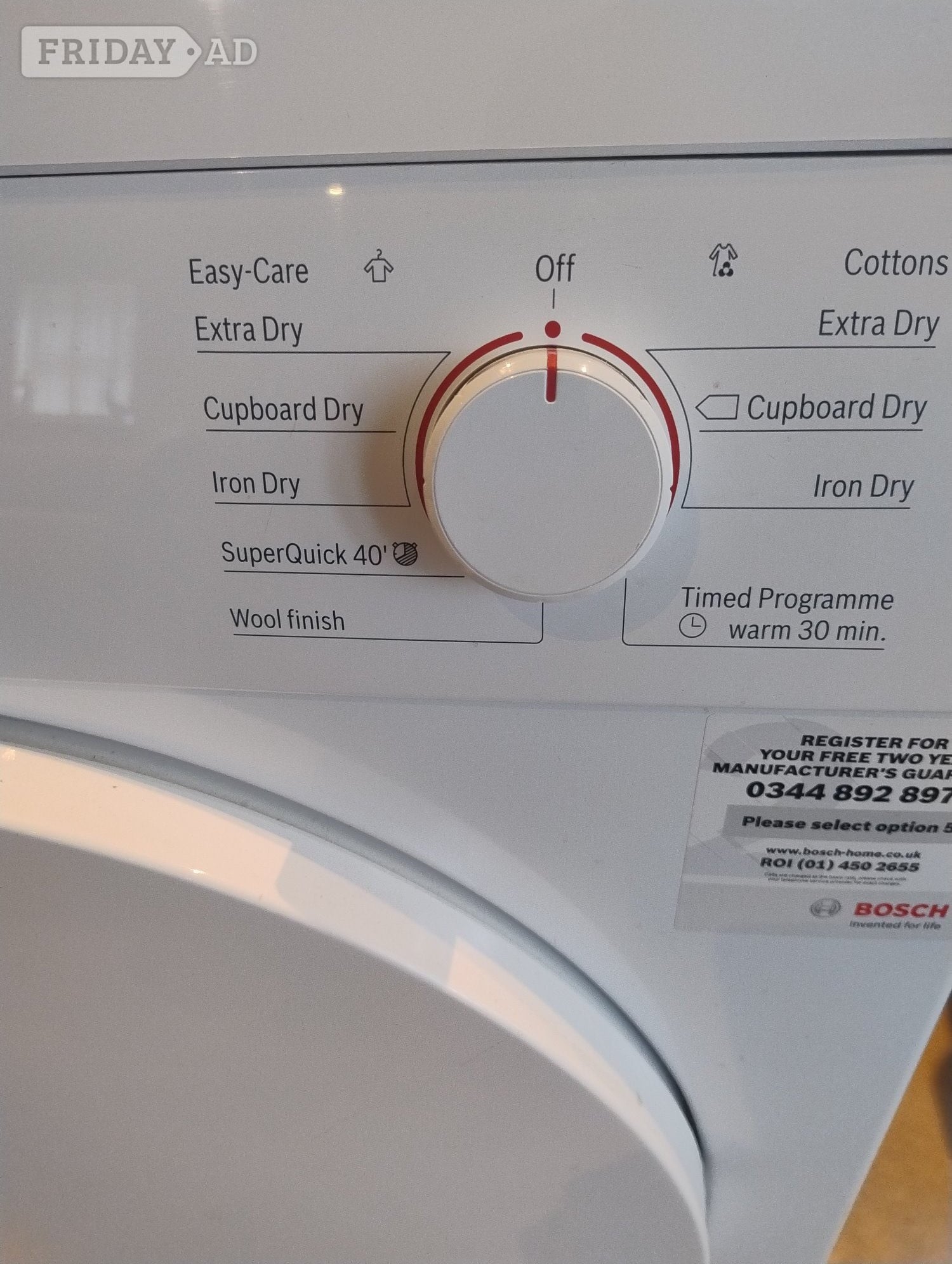 Haywards Heath Bosch Maxx 7 Tumble Dryer