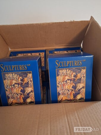 156 SAMURAI WARRIOR SCULPTURES BULK PURCHASE OR BOXS OF 12