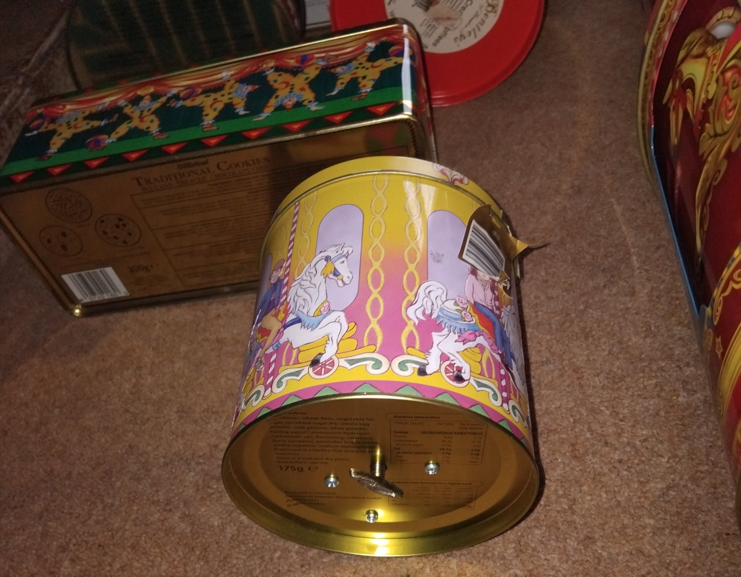 TINS FOR COLLECTORS JOB LOT, 2 MUSICAL WIND UP.  - Antiques & Collectables in Fareham