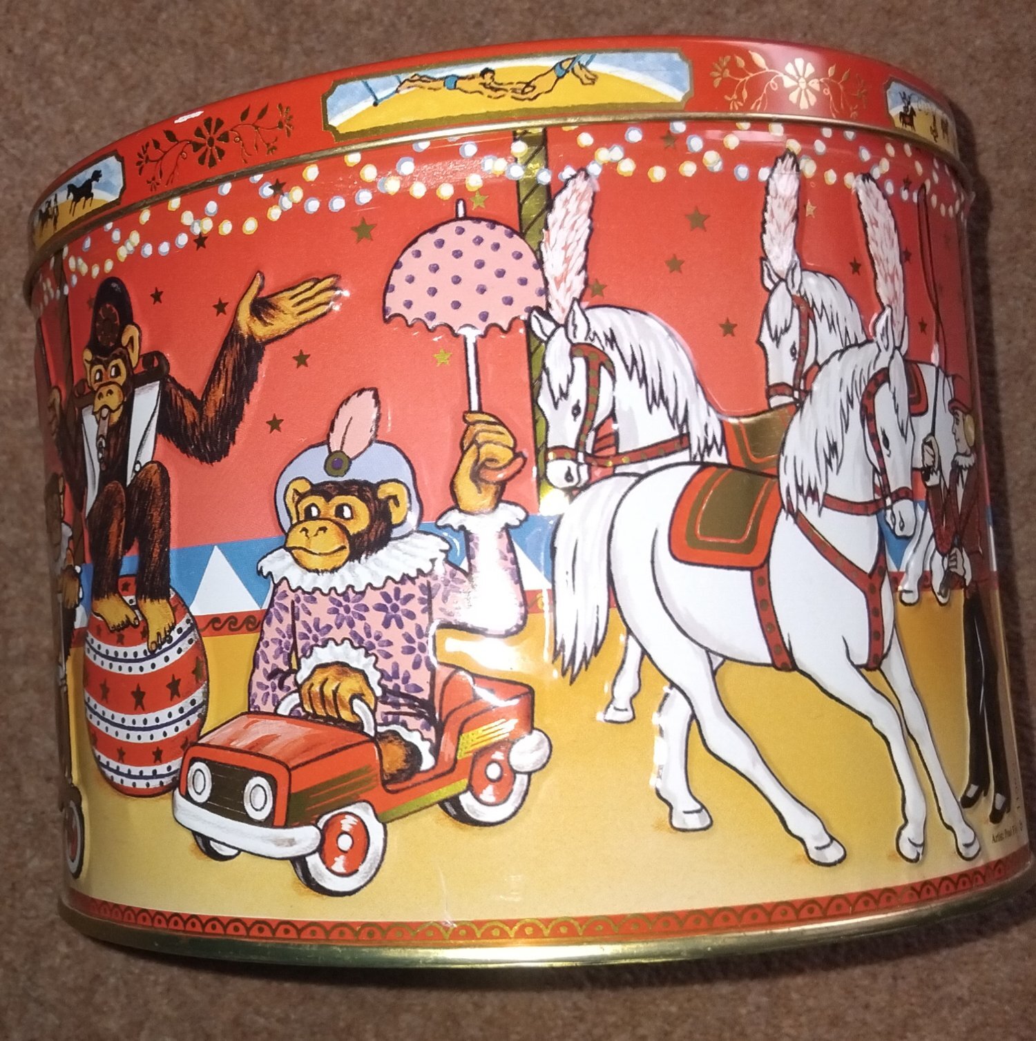 TINS FOR COLLECTORS JOB LOT, 2 MUSICAL WIND UP.  - Antiques & Collectables