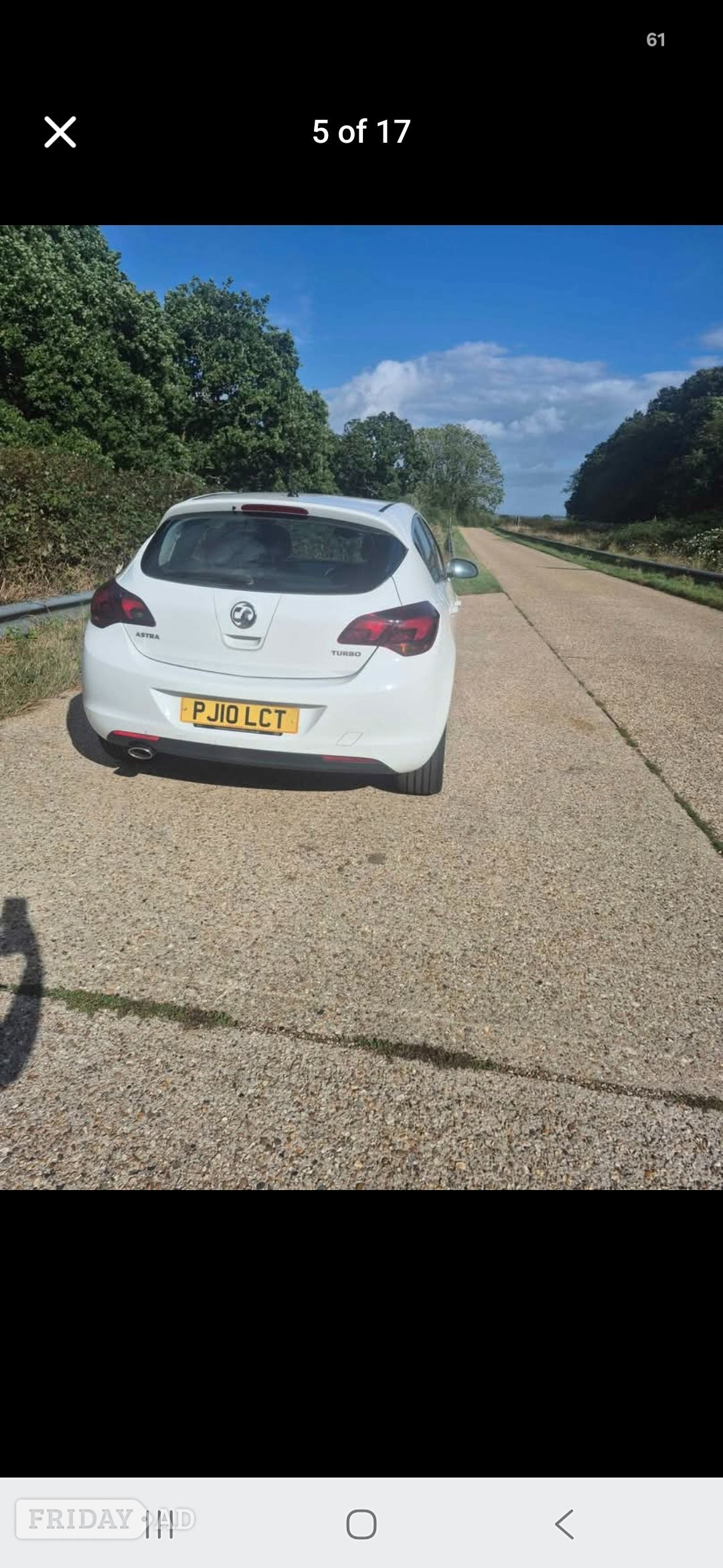 2010 Vauxhall Astra SRI 1.4 Turbo – White – £1,000 - Cars