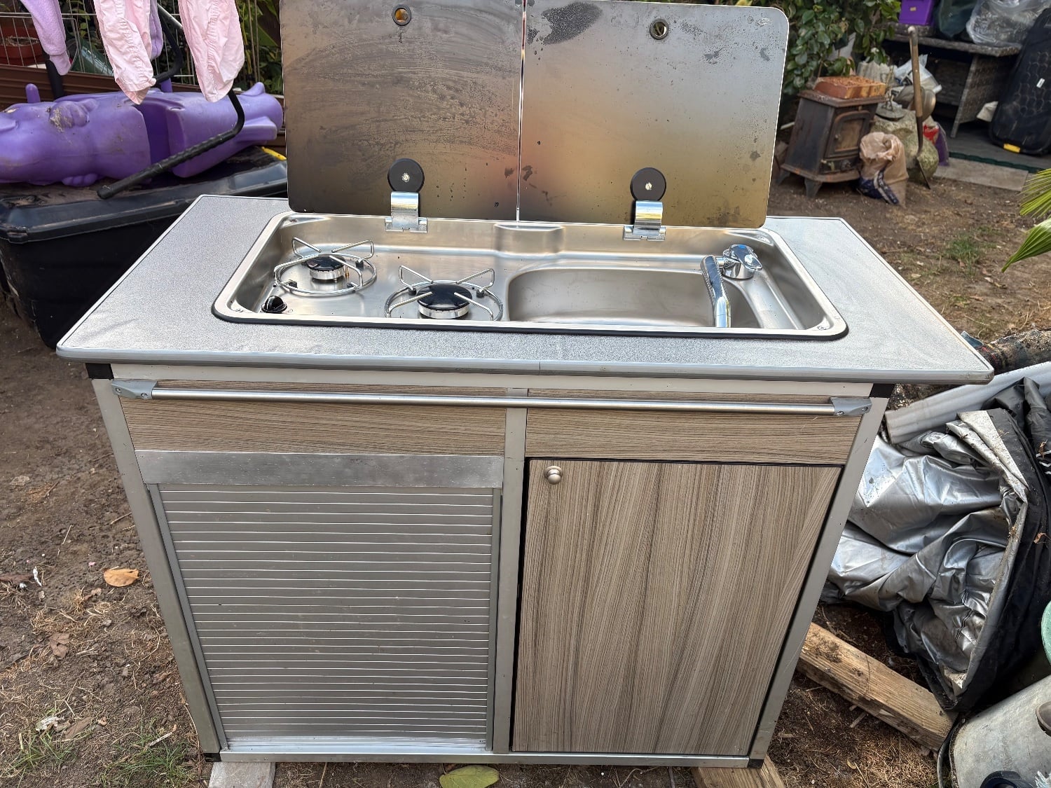 Can Hob and Kitchen pod for campervan