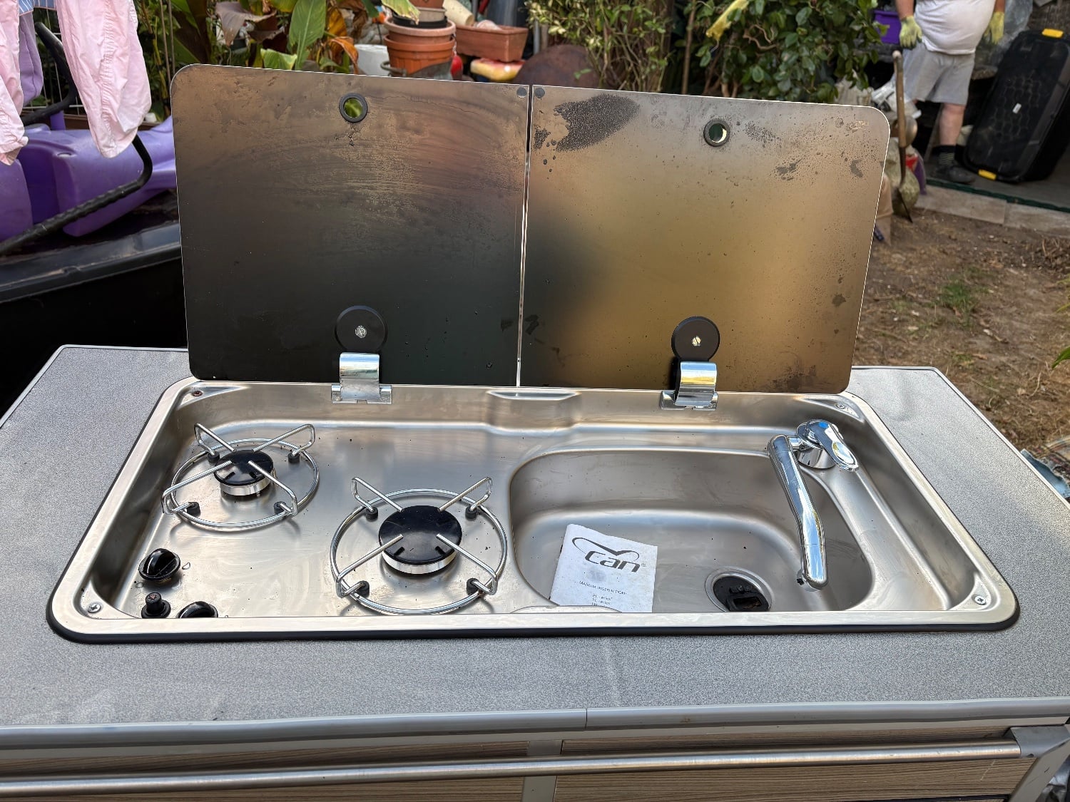 Steyning Can Hob and Kitchen pod for campervan