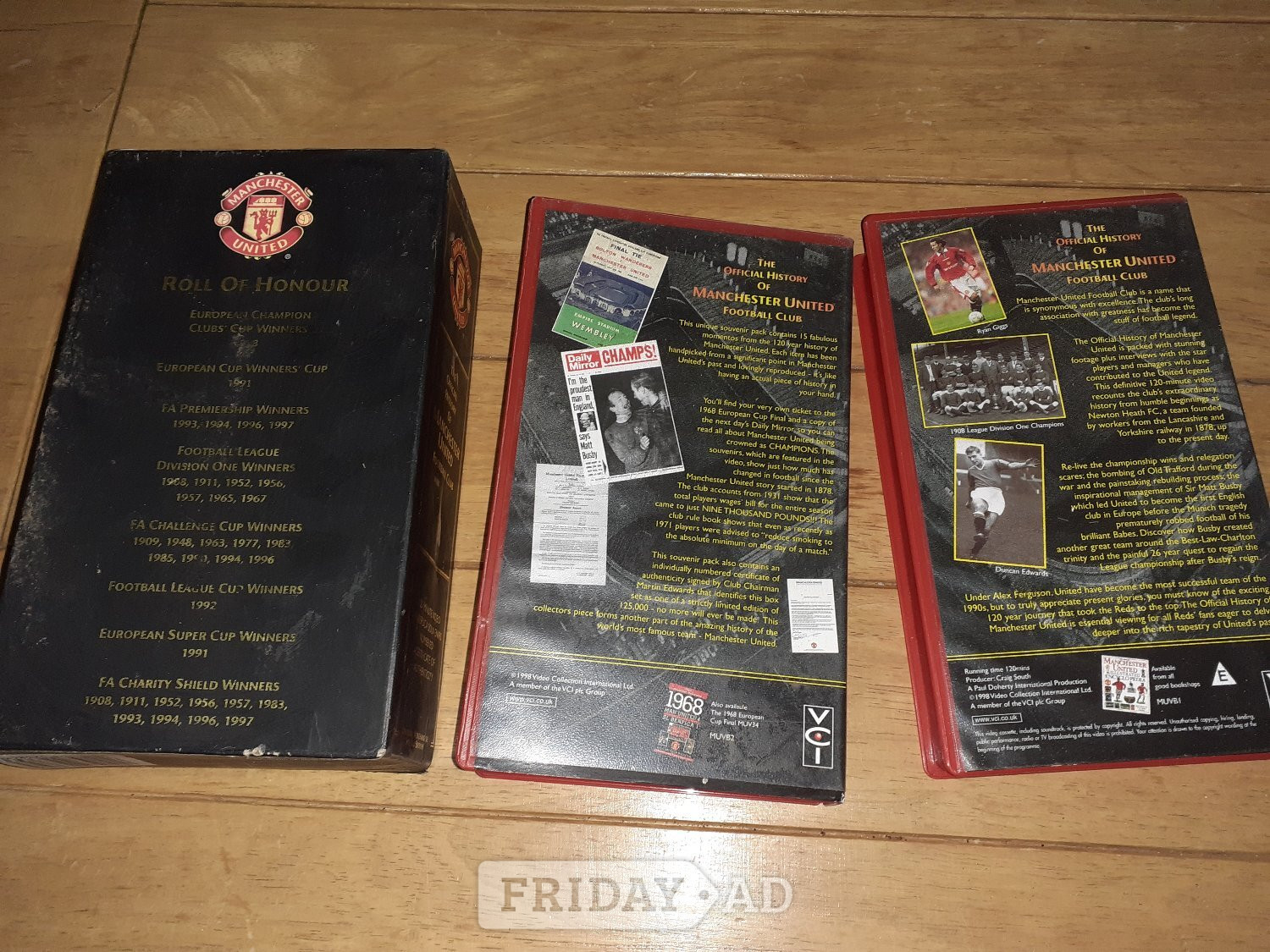 Manchester United The Official History - Movies, Games, Books & Music in Blackpool