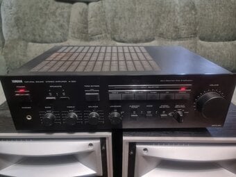Vintage Yamaha A-360 Natural Sound Stereo Amplifier – 1985
